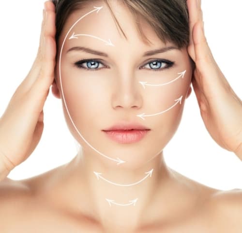 huidverstrakking gezicht, facelift, resculpt clinic